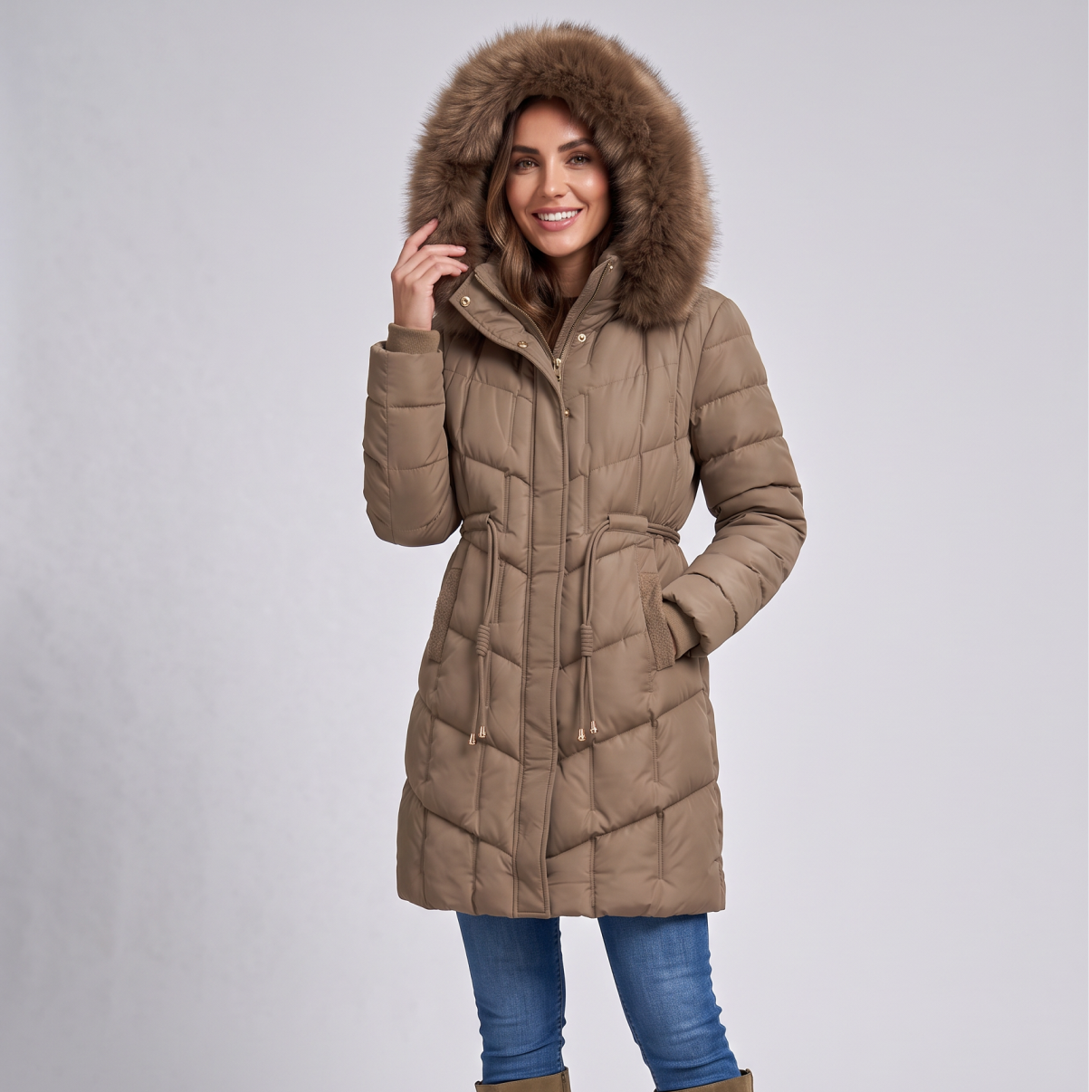 Casaca Sacamanga 3/4 Mujer - Cod. 2625