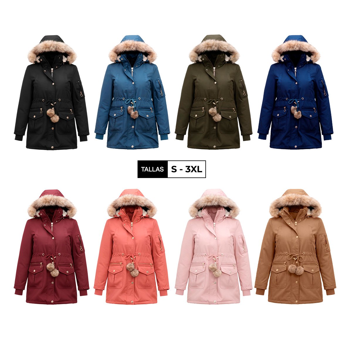 Parka Mujer - Cod. 262 - Imagen 4