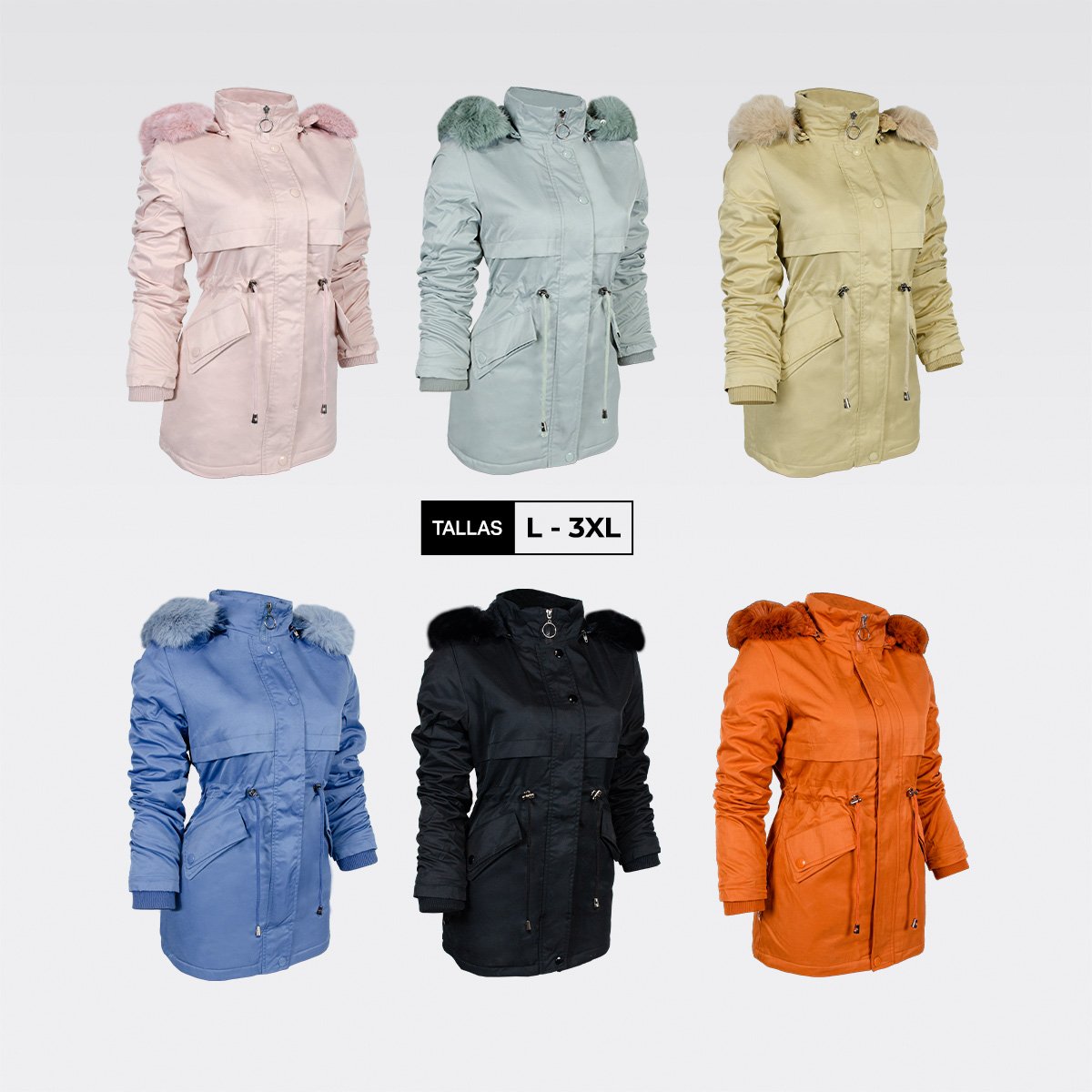 Parka Mujer - Cod. 96703 - Imagen 4