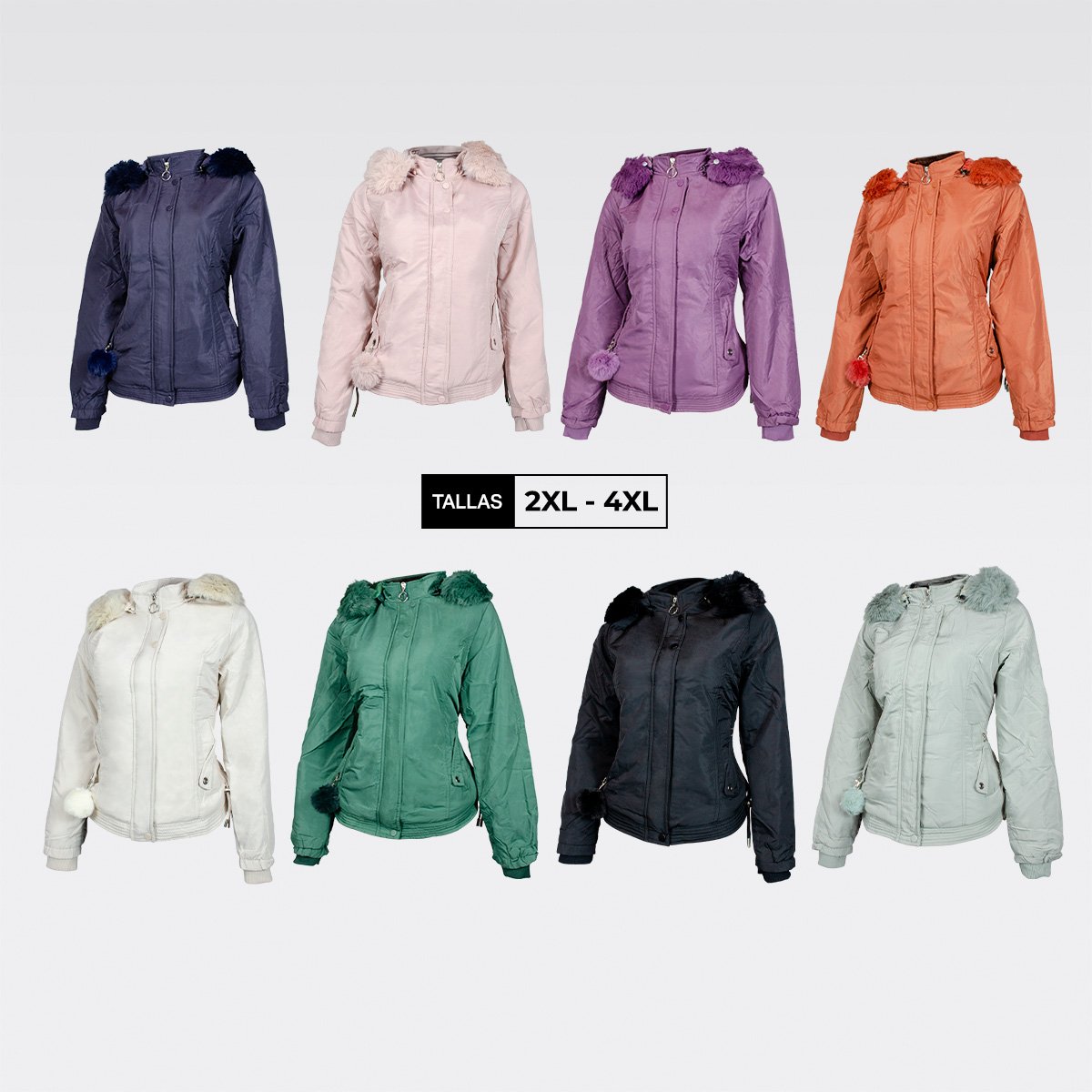 Parka Corta Mujer - Cod. M08 - Imagen 4